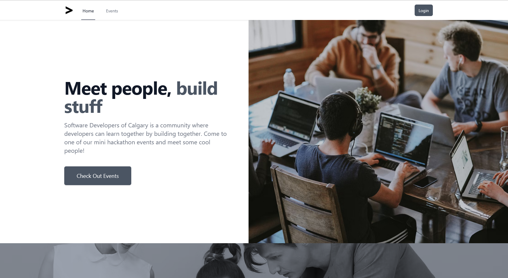 Software Developers of Calgary Website Screenshot.